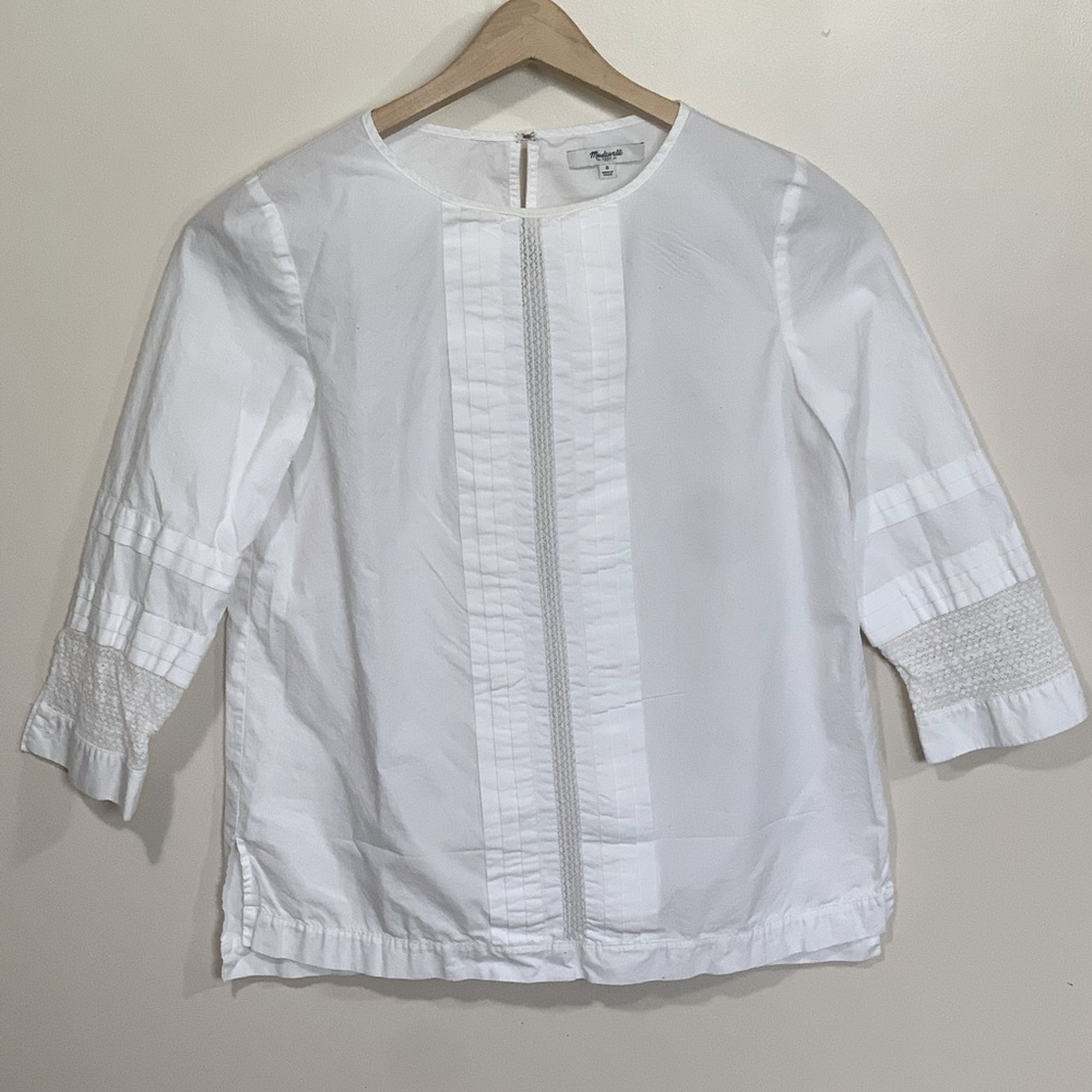 Madewell White Blouse
